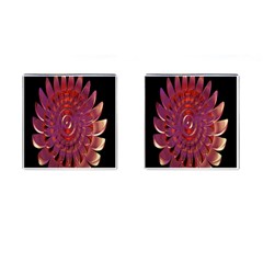 Chakra Flower Cufflinks (square) by Sparkle