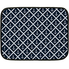 Anchors  Fleece Blanket (mini) by Sobalvarro