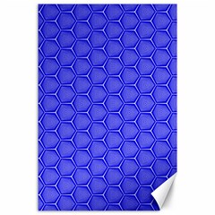 Blue-monday Canvas 24  X 36  by roseblue