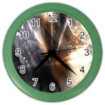 Flash Light Color Wall Clock Front