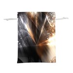 Digital Geometry Lightweight Drawstring Pouch (M) Back