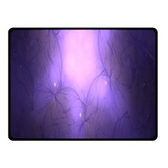 Violet Spark Fleece Blanket (small) by Sparkle