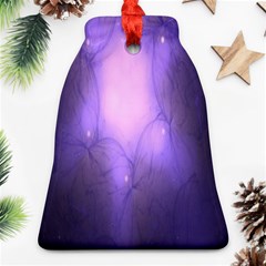 Violet Spark Bell Ornament (two Sides) by Sparkle