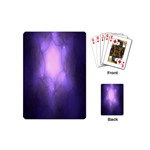 Violet Spark Playing Cards Single Design (Mini) Back