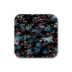 Realflowers Rubber Square Coaster (4 Pack)  by Sparkle