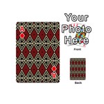 Motif Boho Style Geometric Playing Cards 54 Designs (Mini) Front - DiamondA