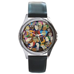 Wowriveter2020 Round Metal Watch by Kritter