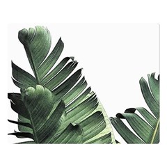 Banana Leaves Double Sided Flano Blanket (large)  by goljakoff