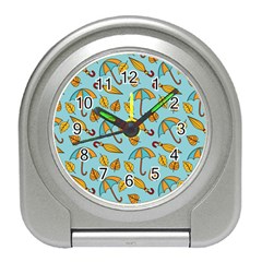 New Season Umbrella Travel Alarm Clock by designsbymallika