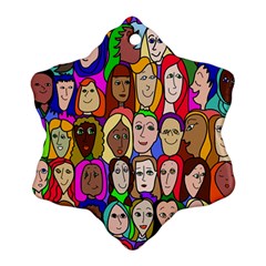 Sisters Ornament (snowflake) by Kritter