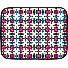 Geometric Double Sided Fleece Blanket (mini)  by SychEva