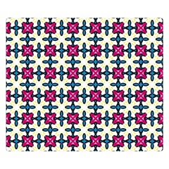 Geometric Double Sided Flano Blanket (small)  by SychEva