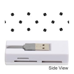 Black And White Baseball Print Pattern Memory Card Reader (stick) by dflcprintsclothing