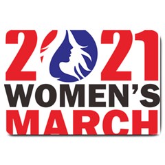 Womens March Large Doormat  by happinesshack
