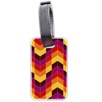 Geometric  Luggage Tag (two sides) Back
