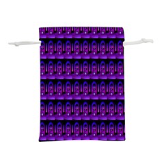 Violet Retro Lightweight Drawstring Pouch (l) by Sparkle