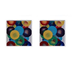 Kaleidoscope Cufflinks (square) by WILLBIRDWELL