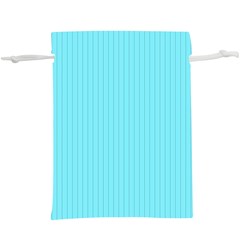 Arctic Blue & Black -   Lightweight Drawstring Pouch (xl) by FashionLane