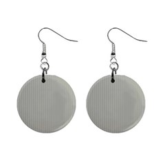 Silver Cloud Grey & Black - Mini Button Earrings by FashionLane