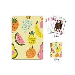 Fruit Playing Cards Single Design (mini) by HermanTelo