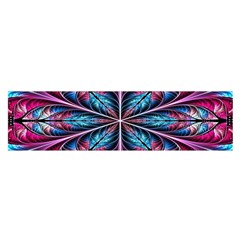 Fractal Flower Satin Scarf (oblong) by Sparkle