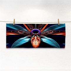 Fractal Flower Hand Towel by Sparkle