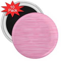 Pink Knitting 3  Magnets (10 Pack)  by goljakoff