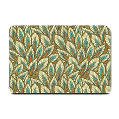 Field Leaves Small Doormat  by goljakoff