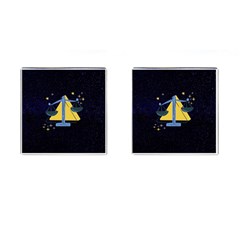 Horoscope Libra Astrology Zodiac Cufflinks (square) by Mariart
