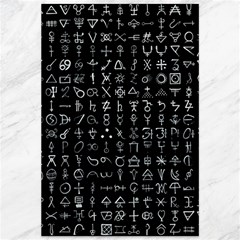Alchemical Symbols - Collected Inverted Canvas 12  X 18  by WetdryvacsLair