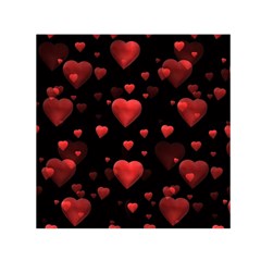 Multicoeur Small Satin Scarf (square) by sfbijiart