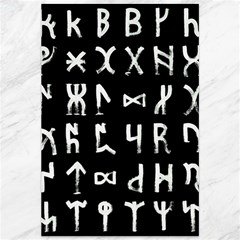 Macromannic Runes Collected Inverted Canvas 12  X 18  by WetdryvacsLair