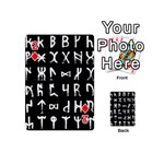 Macromannic Runes Collected Inverted Playing Cards 54 Designs (Mini) Front - Diamond2