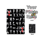 Macromannic Runes Collected Inverted Playing Cards 54 Designs (Mini) Front - DiamondA