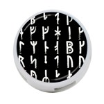 Medieval Runes Collected Inverted Complete 4-Port USB Hub (Two Sides) Front