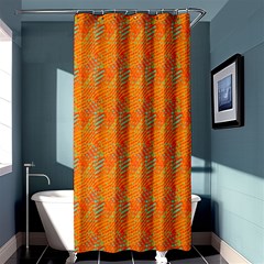 Sea Beyond Thefire Shower Curtain 36  X 72  (stall)  by Sparkle