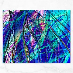 Title Wave, Blue, Crashing, Wave, Natuere, Abstact, File Img 20201219 024243 200 Rectangular Jigsaw Puzzl by ScottFreeArt