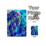 Title Wave, Blue, Crashing, Wave, Natuere, Abstact, File Img 20201219 024243 200 Playing Cards 54 Designs (Mini) Front - Club5