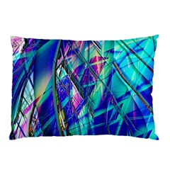 Title Wave, Blue, Crashing, Wave, Natuere, Abstact, File Img 20201219 024243 200 Pillow Case (two Sides) by ScottFreeArt