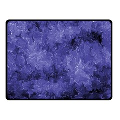 Lilac Abstract Double Sided Fleece Blanket (small)  by Dazzleway