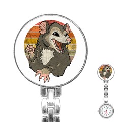 Possum  Stainless Steel Nurses Watch by Valentinaart