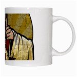 Buddy Christ White Mugs Right