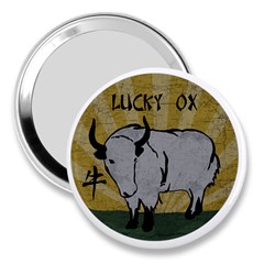 Chinese New Year ¨c Year Of The Ox 3  Handbag Mirrors by Valentinaart