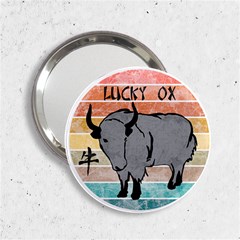 Chinese New Year ¨c Year Of The Ox 2 25  Handbag Mirrors by Valentinaart