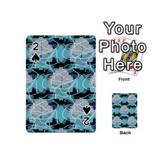 Digital Waves Playing Cards 54 Designs (mini) by Sparkle