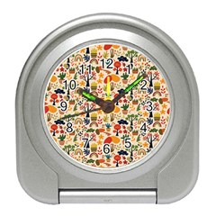 Garden Of Love Travel Alarm Clock by designsbymallika