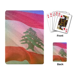 Lebanon Playing Cards Single Design (rectangle) by AwesomeFlags