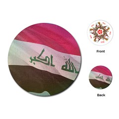 Iraq Playing Cards Single Design (round) by AwesomeFlags