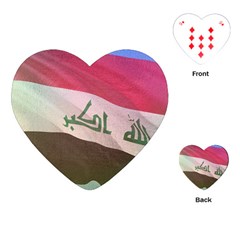Iraq Playing Cards Single Design (heart) by AwesomeFlags