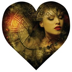 Surreal Steampunk Queen From Fonebook Wooden Puzzle Heart by 2853937